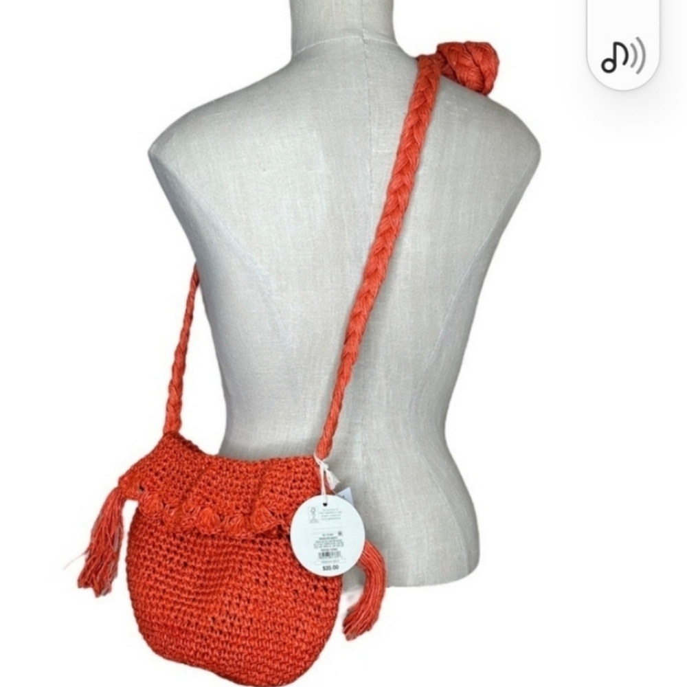 RHODE Orange Bucket Shoulder Crossbody Bag